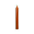 6" Brown Taper Candle for Earth, Stability, Grounding, Court Case etc. - Shop Cosmic Healing