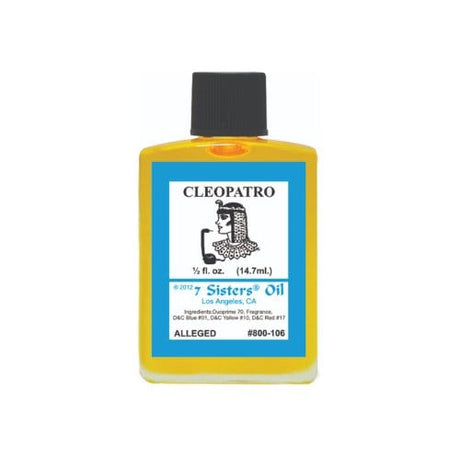 1/2 fl. oz. cleopatra oil by 7 sisters for love problems