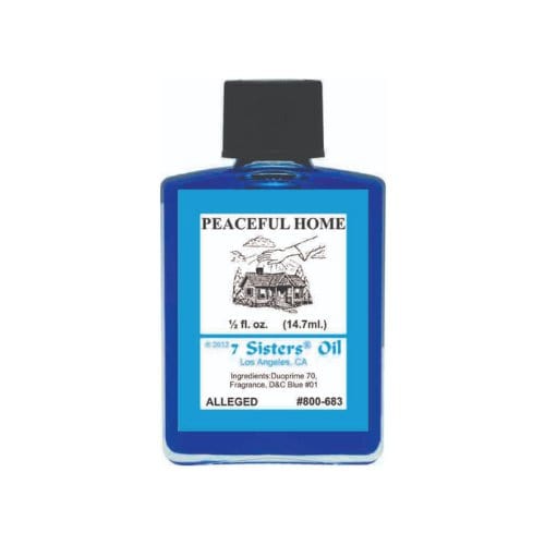 7 sisters peaceful home oil 1/2 oz for a home with constant fighting and arguing