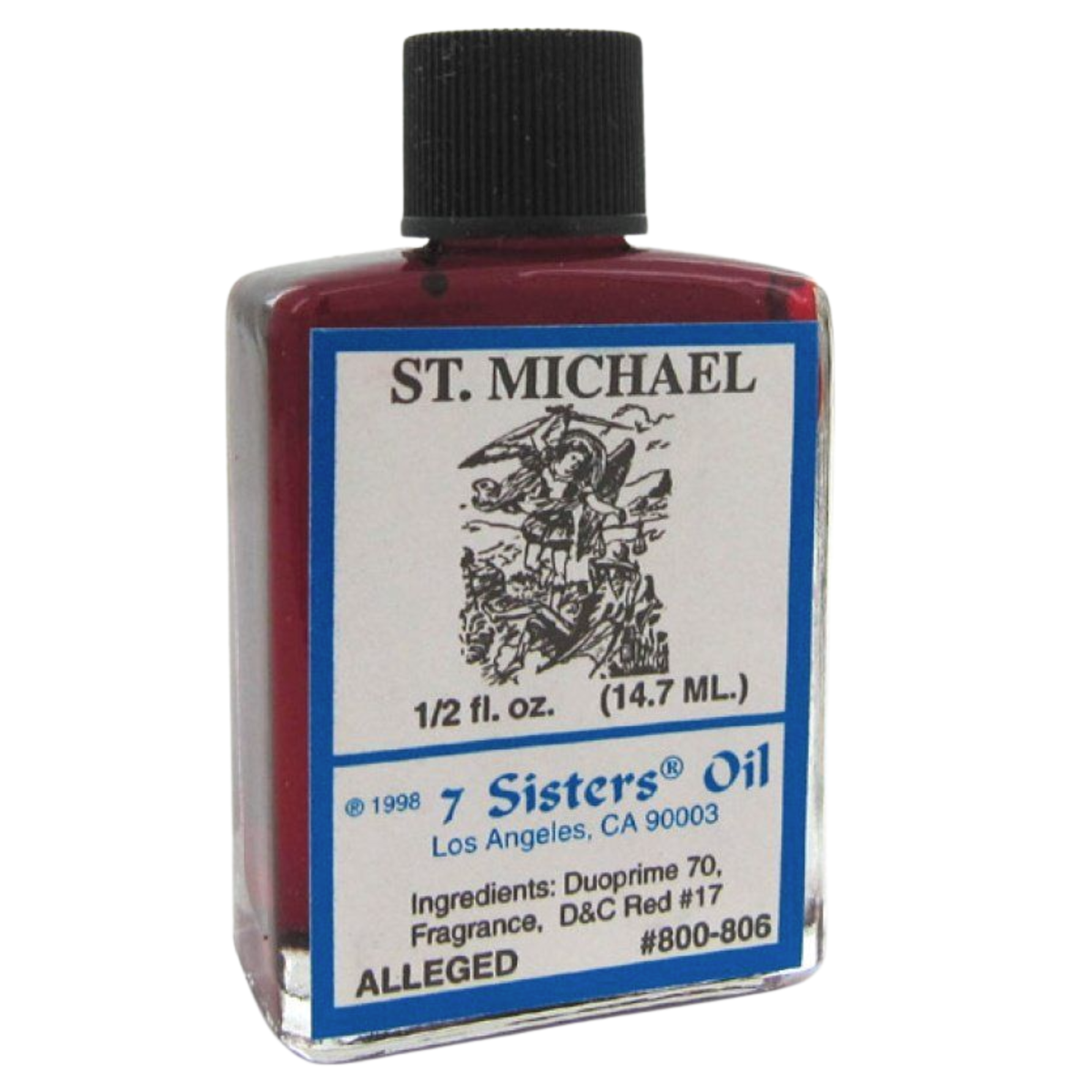 Aceite 7 Hermanas Destruyen Todo 1/2 oz para ayudar a destruir hechizos, celos, mala suerte, etc.