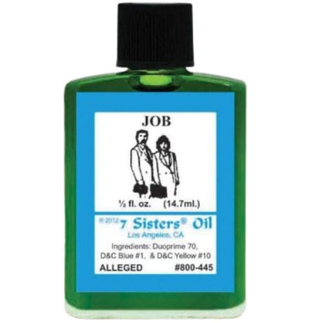 7 Sisters Job Oil 1/2 oz| Shop Cosmic Healing