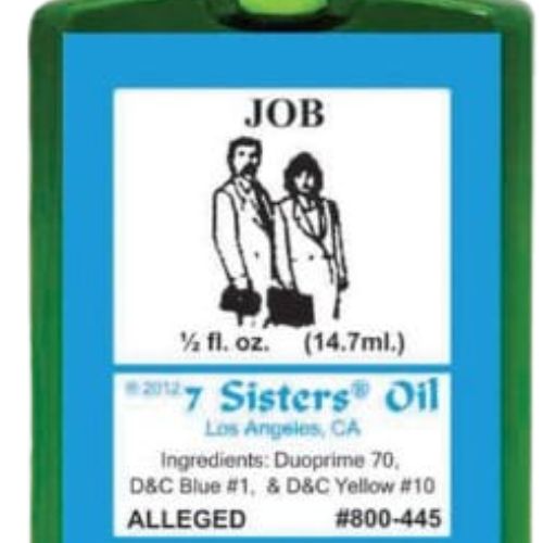 7 Sisters Spiritual Oil Job 1/2 oz| Shop Cosmic Healing