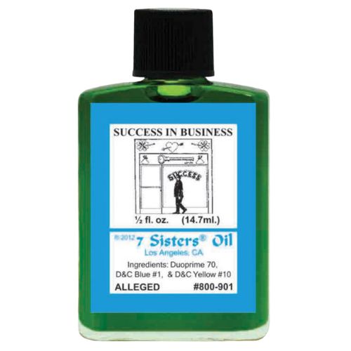 Aceite de mojo de la suerte de 7 hermanas, 1/2 oz