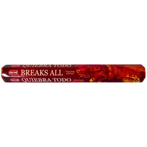 HEM Breaks All Incense 20 Sticks - Shop Cosmic Healing