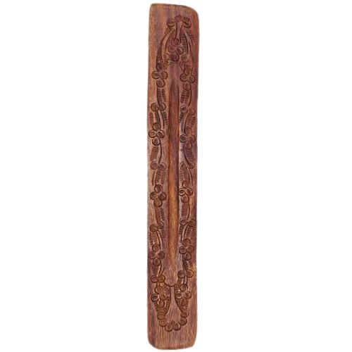 Carved Wood Boat Incense Burner | Shop Cosmic Healing