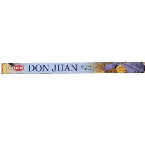 Hem Don Juan Incense 8 Sticks - Shop Cosmic Healing