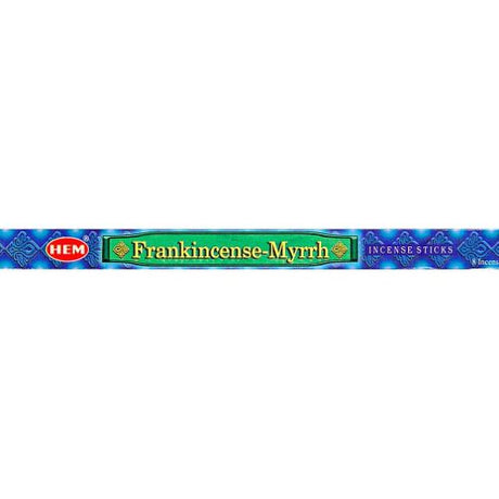 Frank & Myrrh 8 Sticks Voor kalmerend, verhelderend, focussend, aardend