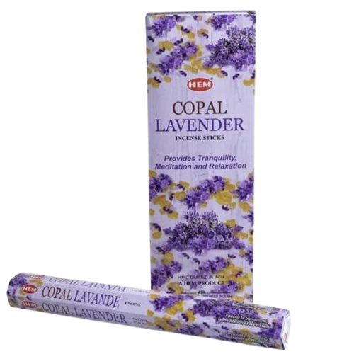 Copal Lavender Incense 20 Sticks - Shop Cosmic Healing