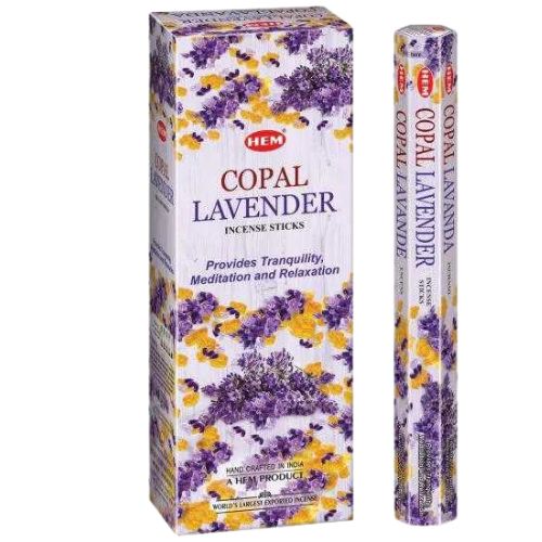 incienso de copal con lavanda - Shop Cosmic Healing