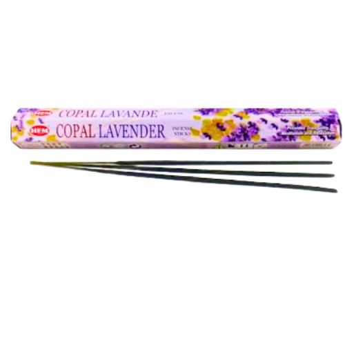 Copal Lavender HEM Incense Sticks - Shop Cosmic Healing