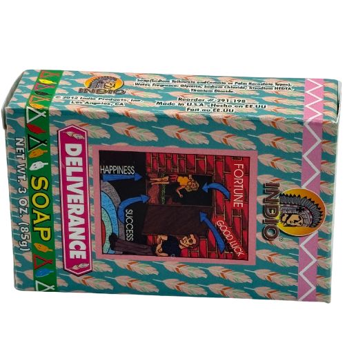 Indio Deliverance Bar Soap 3 oz. (Jabón de Deliverancia 3 oz) freedom, breakthrough, spiritual liberation