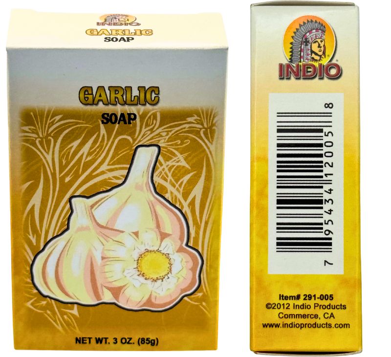 Indio Garlic Bar Soap 3oz | Shop Cosmic Healing