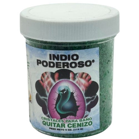 Indio Poderoso Cristaes Para Baño Quitar Cenizo