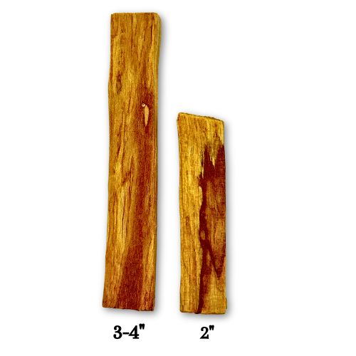 Palo Santo Bundle 3" Set of 3pcs (Madera Sagrada 3"-3 pcs) for purging negativity, refreshing your aura, deepen connection to spiritual realm