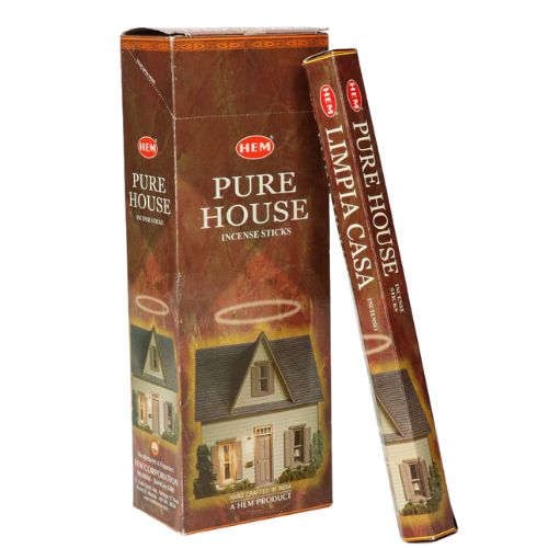 Pure House Incense 20 Sticks, HEM (Incienso Limpia Casa) to cleanse and clear your home of negative energies