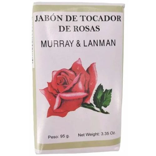 Rose Soap Murray & Lanman 3.35 oz(Jabón de Tocador de Rosas) for Love, Harmony, Good Luck, & Peace