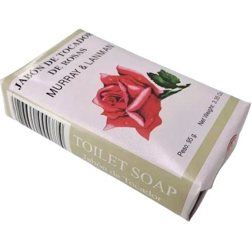Rose Soap Murray & Lanman 3.35 oz(Jabón de Tocador de Rosas) for Love, Harmony, Good Luck, & Peace