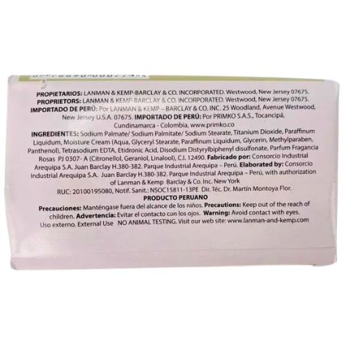 Rose Soap Murray & Lanman 3.35 oz(Jabón de Tocador de Rosas) for Love, Harmony, Good Luck, & Peace