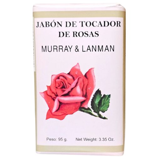 Rose Soap Murray & Lanman 3.35 oz(Jabón de Tocador de Rosas) for Love, Harmony, Good Luck, & Peace