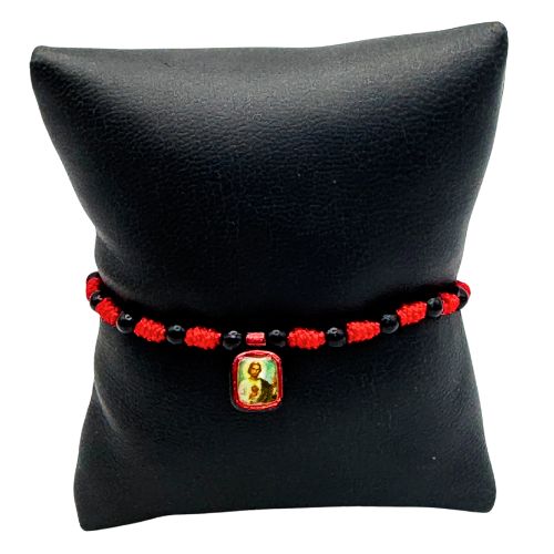 San Judas & Virgen De Guadalupe Double Sided Children's Bracelet