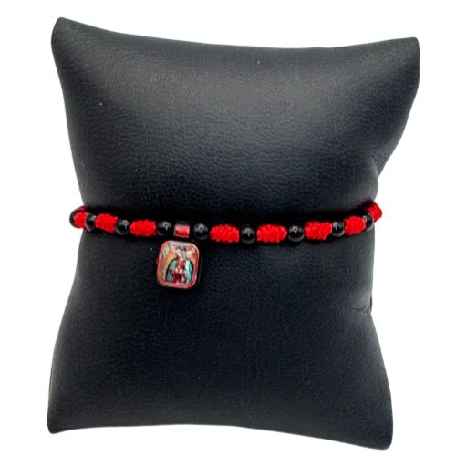 San Judas & Virgen De Guadalupe Double Sided Children's Bracelet