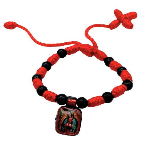 San Judas & Virgen De Guadalupe Double Sided Children's Bracelet