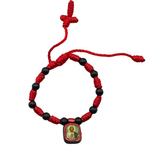 San Judas & Virgen De Guadalupe Double Sided Children's Bracelet