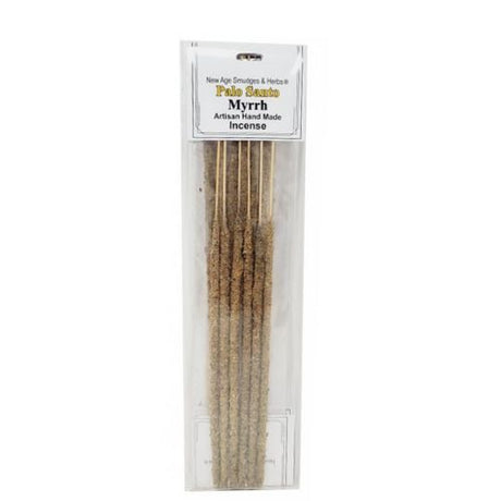 Artisan Palo Santo & Myrrh Resin 6 Sticks (Incienso Palo Santo y Mirra) for meditation, protection, purification, & consecration - Shop Cosmic Healing