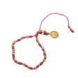 Baby Pink Knotted Saint Benedict Charm Bracelet - Shop Cosmic Healing