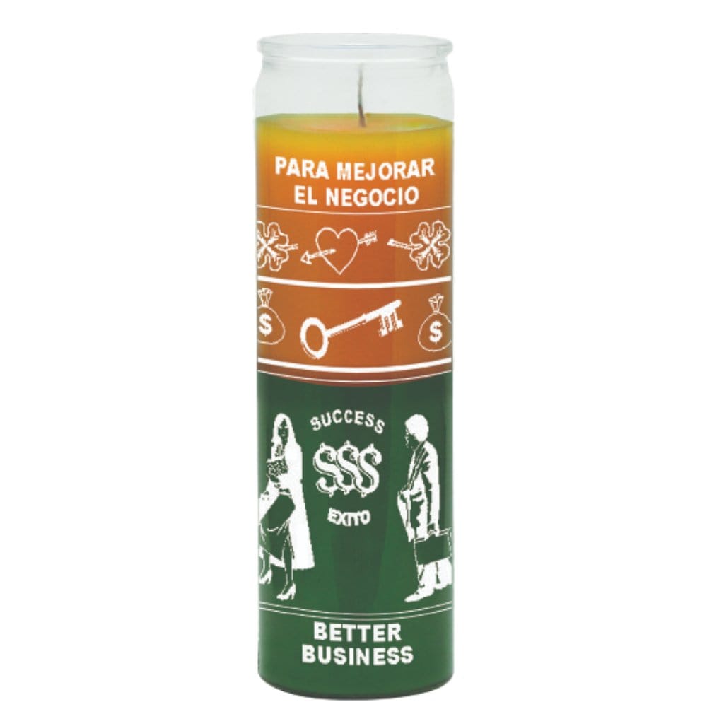 Better Business (Mejor Negocio)- Gold/Green to attract customers, help your business grow, become successful