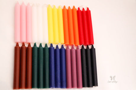 Chime Taper Candles Various Colors (6")