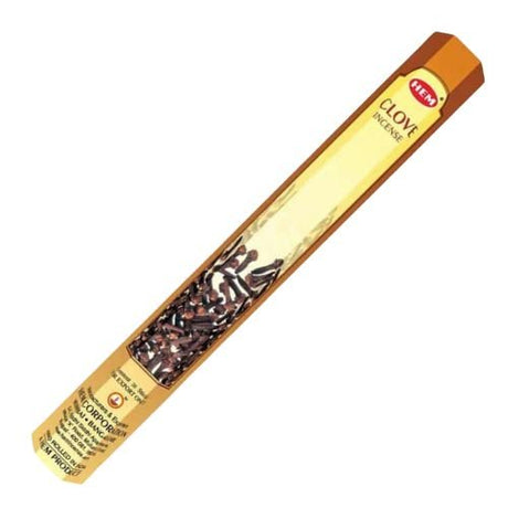 Clove Incense HEM 20 Stick (Incienso de Calvo) for multiple uses, breaking stagnant vibrations, renewal etc - Shop Cosmic Healing