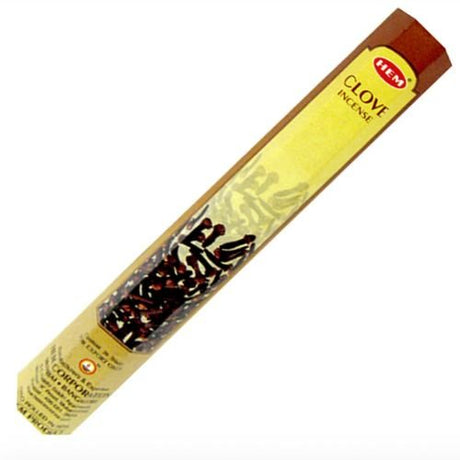 Clove Incense HEM 20 Stick (Incienso de Calvo) for multiple uses, breaking stagnant vibrations, renewal etc - Shop Cosmic Healing