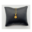 Dainty Gold Plated San Benito Protection Necklace - Shop Cosmic Healing