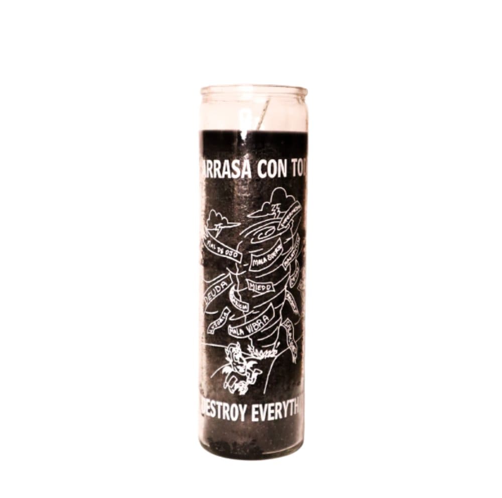Destroy Everything (Arrasa Con Todo Negra) Black: To break up a crossed condition or dispel all jinxes