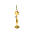 Divine Goddess Brass Cone Incense Burner 9"H - Shop Cosmic Healing