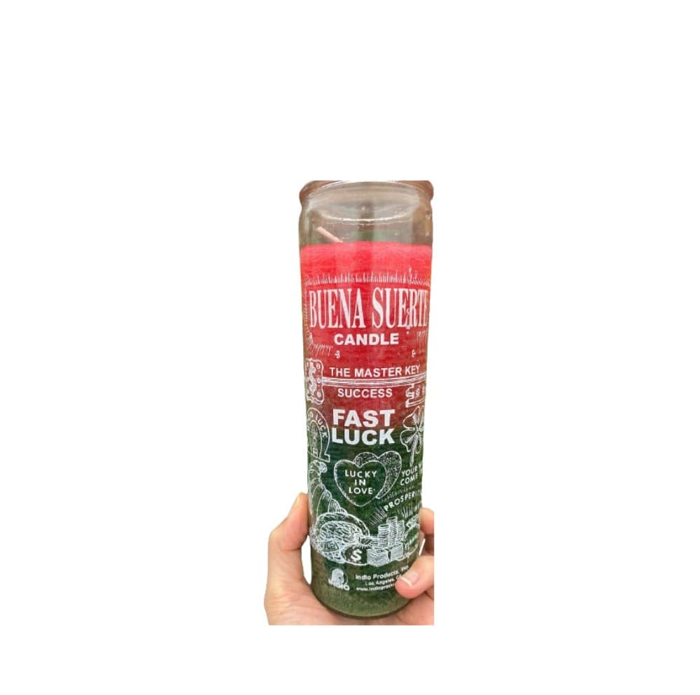 Fast Luck (Suerte Rapida) -Pink/Green: To bring luck, love, good fortune home or business
