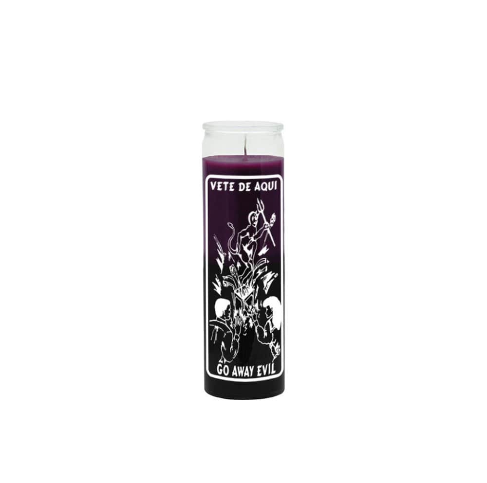 Go Away Evil (Vete de Aqui)Purple/Black To break all jinxes and hexes