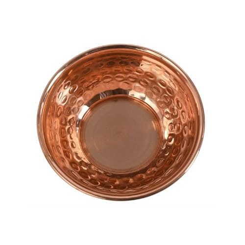 Hand Hammered Copper Offering Bowl 3"D (Cuenco de Cobre Martillado) - Shop Cosmic Healing
