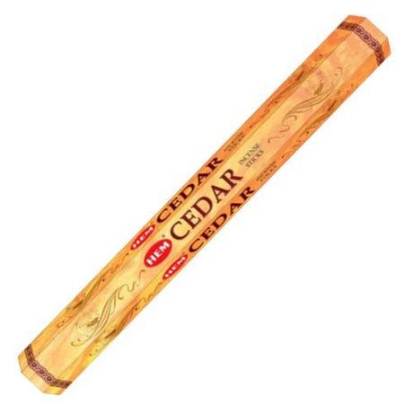 HEM Cedar Incense 20 Sticks (Incienso de Cedro) Aids in attracting love, healing & purification, nightmares - Shop Cosmic Healing