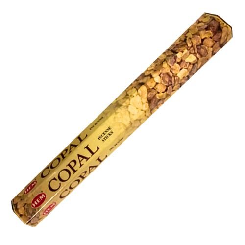 HEM Copal Incense 20 sticks (Incienso Copal) to bring positive and loving energy, deepen spiritual awareness - Shop Cosmic Healing