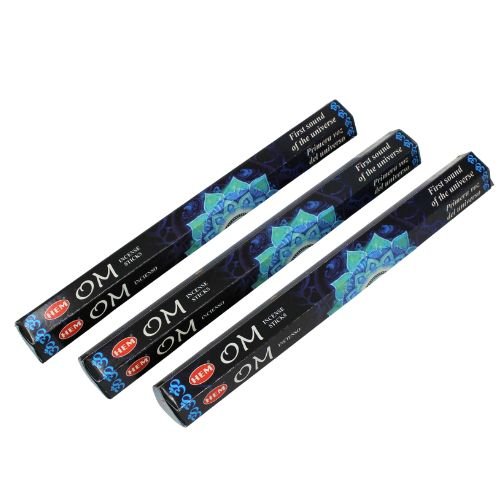 HEM OM Incense 20 Sticks (Incienso OM) help you connect you to the universe or your spirituality - Shop Cosmic Healing