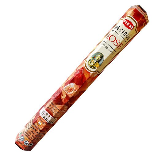 HEM Precious Rose Incense 20 Sticks (Incienso de Rosa) for soothing the emotions & energizing heart chakra - Shop Cosmic Healing