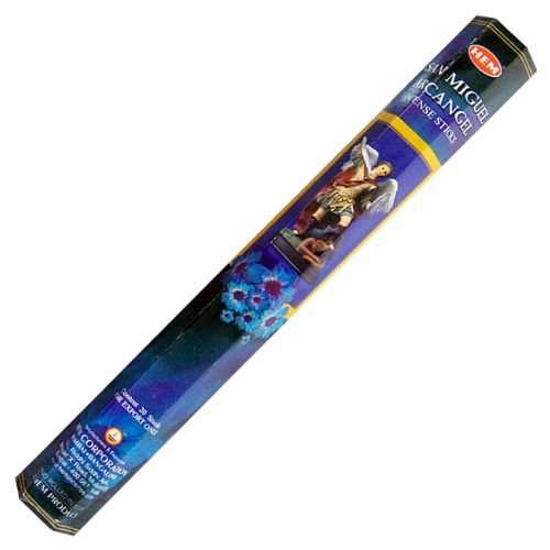HEM Saint Michael Incense 20 Sticks (Incienso San Miguel Archángel) to protect you from jealousy, evil spirits, demons - Shop Cosmic Healing
