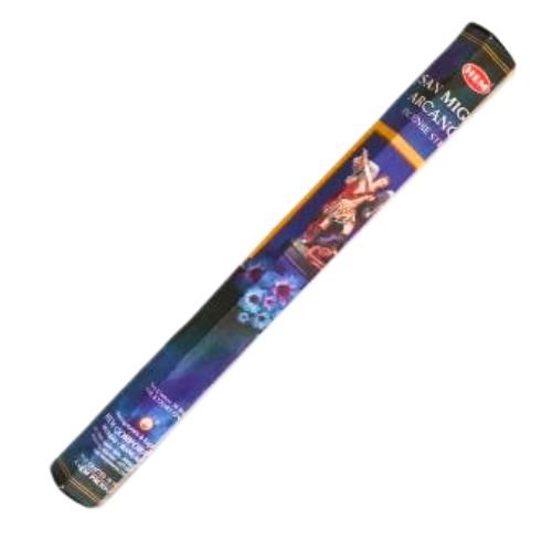 HEM Saint Michael Incense 20 Sticks (Incienso San Miguel Archángel) to protect you from jealousy, evil spirits, demons - Shop Cosmic Healing