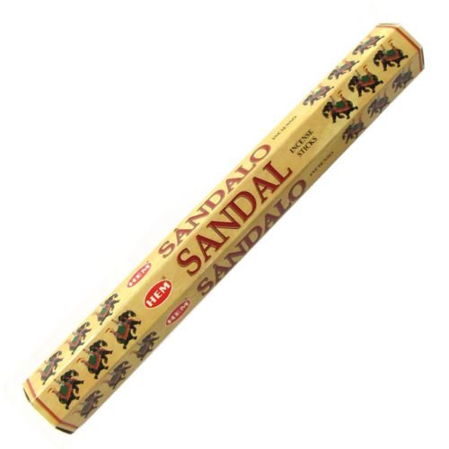 HEM Sandal Incense 20 Stickso stimulate the 7th chakra, improves self - love, confidence, trust - Shop Cosmic Healing