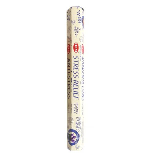 HEM Stress Relief Incense 20 Sticks (Incienso Aliviador de Estres) for meditation, invigorates both your body and mind, uplifts your mood, de - stresses - Shop Cosmic Healing