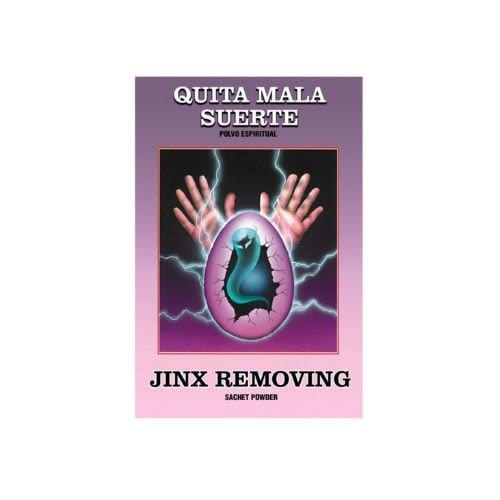 Indio Jinx Removing (Quita Mala Suerte Polvo) Sachet Powder 1/2oz to remove hexes, nullify jinxes and repel harm