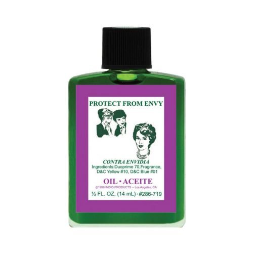 Indio Protection from Envy Oil 1/2oz (Contra Envidia to protect yourself from evil and envious people - Shop Cosmic Healing
