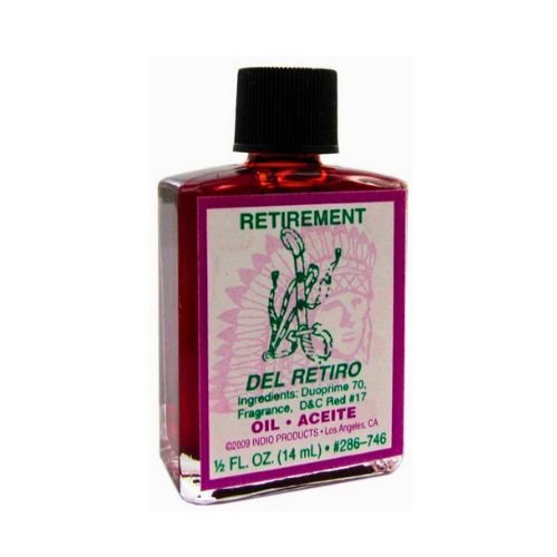 Indio Retirement Oil (Aceite Del Retiro) 0.5oz to get rid off all your enemies - Shop Cosmic Healing